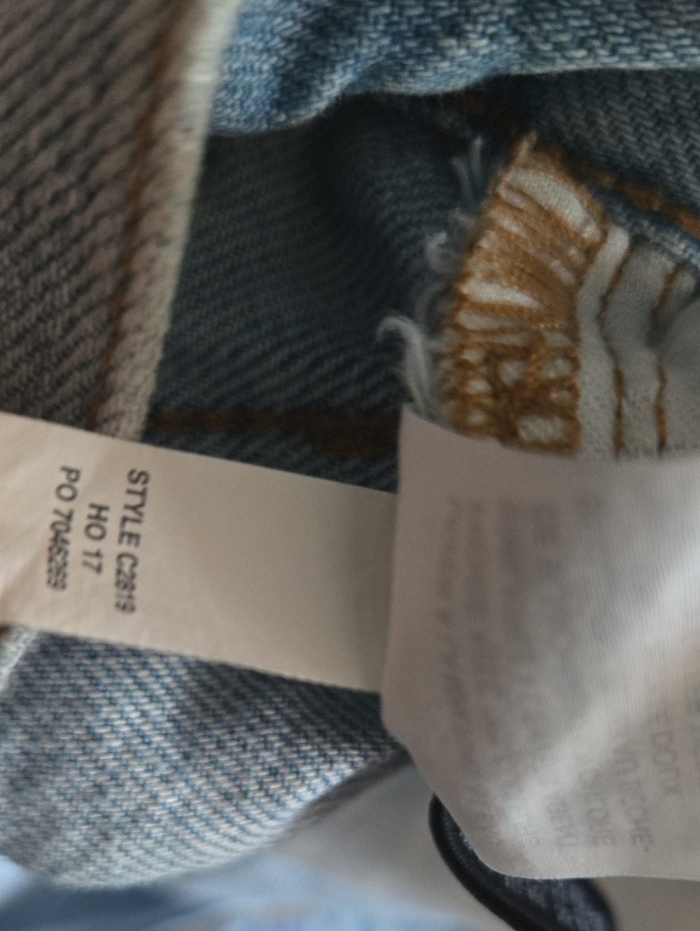 Madewell The Perfect Summer Jean Light Wash Straight Leg Jeans Size 26 - Picture 9 of 9
